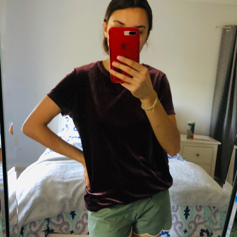 GAP Velvet Top
